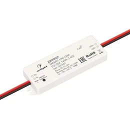 Фото #1 товара Диммер SMART-UNI-DIM (12-24V, 1x5A, 2.4G) (Arlight, IP20 Пластик, 5 лет)