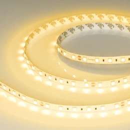 Фото #1 товара Светодиодная лента RT-B60-10mm 24V Yellow (14.4 W/m, IP20, 5060, 5m) (Arlight, 14.4 Вт/м, IP20)