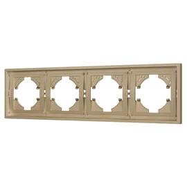 Фото #1 товара Рамка пластиковая FRM-TENDO-SFPL-4-GD (Arlight, -)