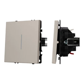 Фото #1 товара Механизм выключателя одноклавишный проходной LED SWT-NOBE-MKP1-SFPL-L-CA (230V, 10A) (Arlight, -)