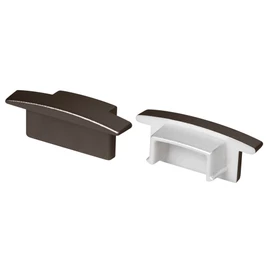 Фото #1 товара Заглушка LINE-2308-F BROWN DEEP глухая (Arlight, Пластик)