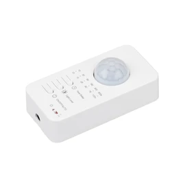 Фото #1 товара INTELLIGENT ARLIGHT Контроллер SMART-SENS-101-14-82-SUF White (5-24V, 1x3A, Step, PIR, 2.4G) (IARL, IP20 Пластик, 5 лет)