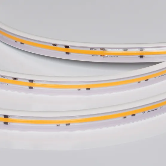 Фото #2 товара Светодиодная лента герметичная ARL-PV-X720-15mm 230V Warm2700 (14 W/m, IP65, 30m) (Arlight, -)