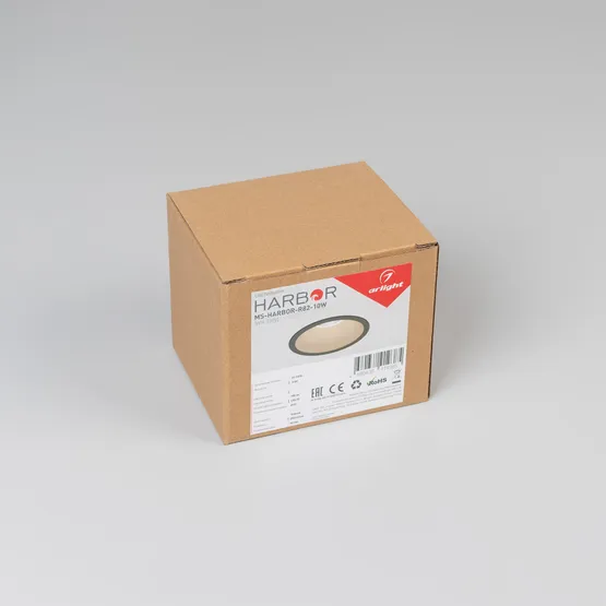 Фото #6 товара Светильник MS-HARBOR-R82-10W Warm2700 (BK, 24 deg, 230V) (Arlight, IP20 Металл, 5 лет)
