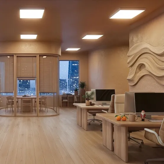 Фото #8 товара Светильник DL-TITAN-FRAMELESS-S600x600-40W Warm3000 (WH, 120 deg, CRI90, 230V) (Arlight, IP40 Металл, 5 лет)