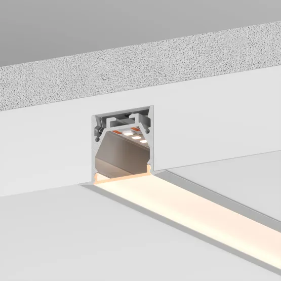 Фото #5 товара Профиль LINIA25-F-2000 ANOD  (Arlight, Алюминий)