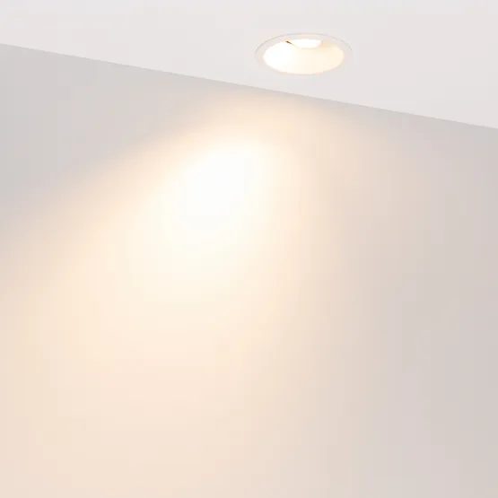 Фото #5 товара Светильник MS-FLOW-BUILT-R85-6W Warm3000 (BK, 15 deg, 230V) (Arlight, IP20 Металл, 5 лет)