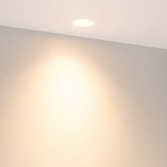 Фото #2 товара Светильник MS-ATLAS-BUILT-R66-15W Warm3000 (WH-WH, 35 deg, 230V) (Arlight, IP20 Металл, 5 лет)