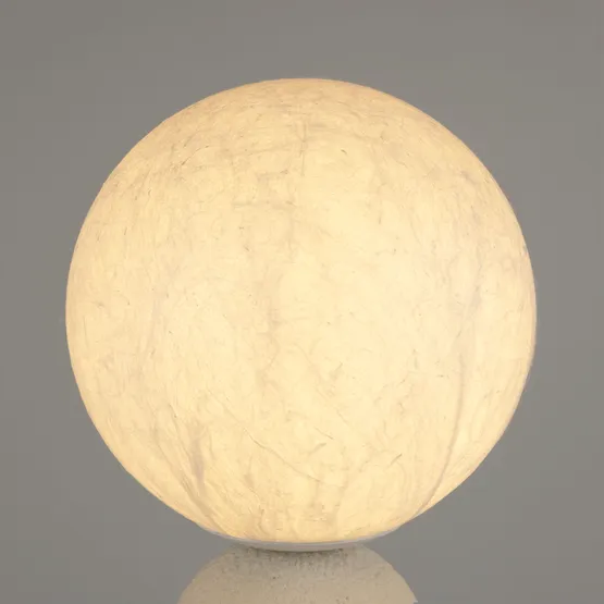 Фото #5 товара Светильник SP-SILKA-TAB-R150-6W Warm2700 (WH, 330 deg, 230V, TOUCH-DIM) (Arlight, IP20, Натуральный шелк, 3 года)