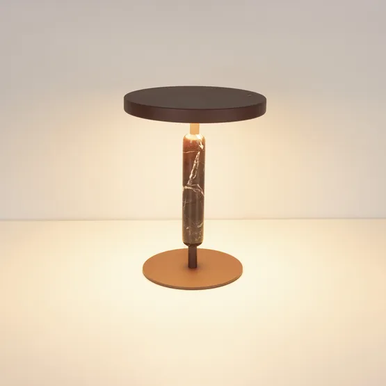 Фото #2 товара Светильник SP-ALYSS-TAB-R22.5х30-5W Warm3200-MIX (RD-BRG, 110 deg, 230V) (Arlight, IP20, Мрамор, 5 лет)