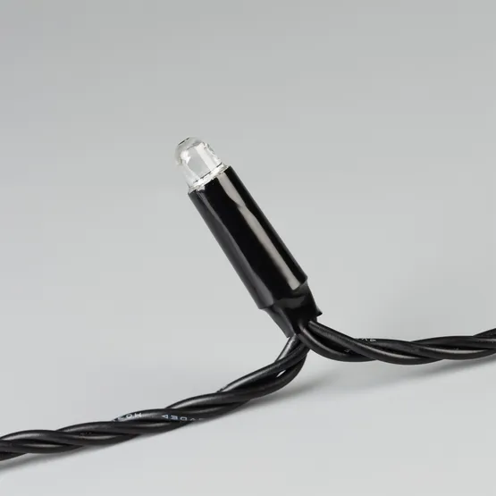 Фото #3 товара Светодиодная гирлянда ARD-STRING-CLASSIC-6000-BLACK-40LED-LIVE RGB-SPI (12V, 26W) (Ardecoled, IP65)