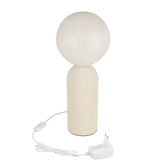 Фото #4 товара Светильник SP-SILKA-TAB-R150-6W Warm2700 (WH, 330 deg, 230V, TOUCH-DIM) (Arlight, IP20 Натуральный шелк, 3 года)