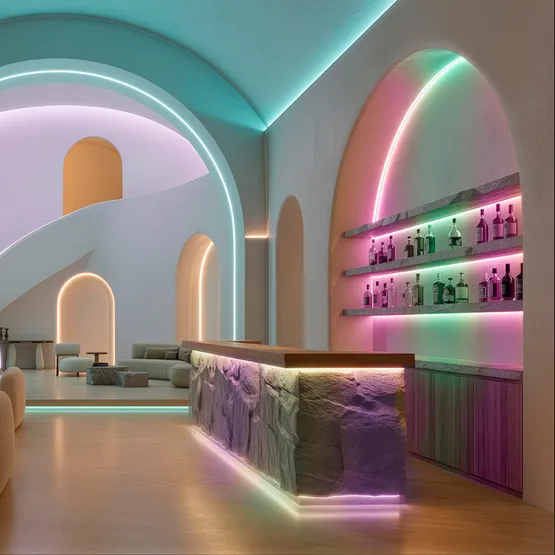 Фото #5 товара Светодиодная лента SPI-H84-8mm 24V RGBW-Day-PX6 (22 W/m, IP20, 4040, 5m) (Arlight, -)