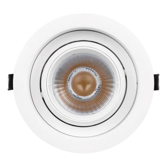 Фото #6 товара Светильник MS-VORTEX-BUILT-R135-30W Day4000 (WH-WH, 30 deg, 230V) (Arlight, IP20 Металл, 5 лет)