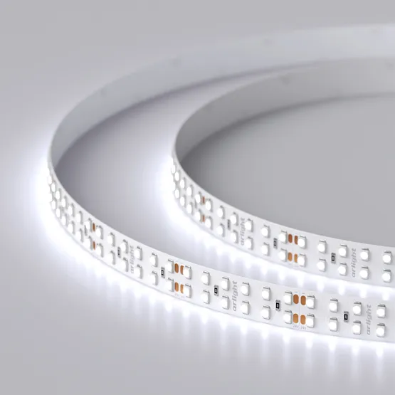 Фото #4 товара Светодиодная лента RT 2-5000 24V Cool 8K 2x2 (3528, 1200 LED, LUX) (Arlight, 19.2 Вт/м, IP20)