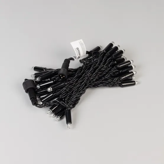 Фото #2 товара Светодиодная гирлянда ARD-STRING-CLASSIC-6000-BLACK-40LED-LIVE RGB-SPI (12V, 26W) (Ardecoled, IP65)