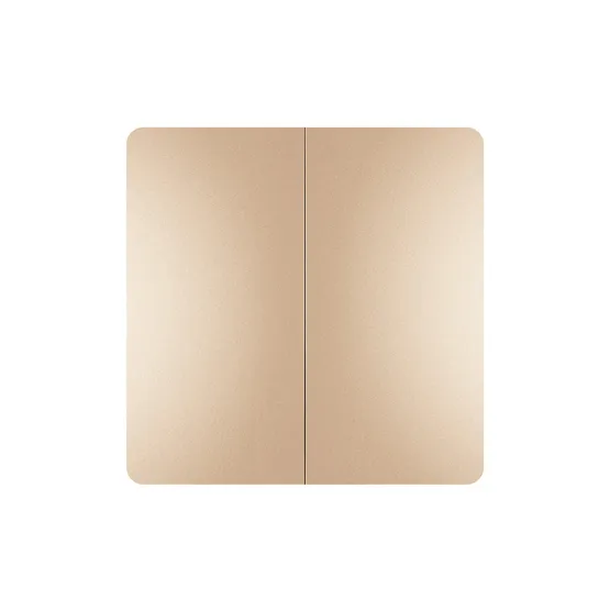 Фото #2 товара INTELLIGENT ARLIGHT Кнопочная панель KINETIC-801-22-2G-WP-SUF Gold (No battery, IP67, 433Mhz) (IARL, IP67 Пластик, 3 года)
