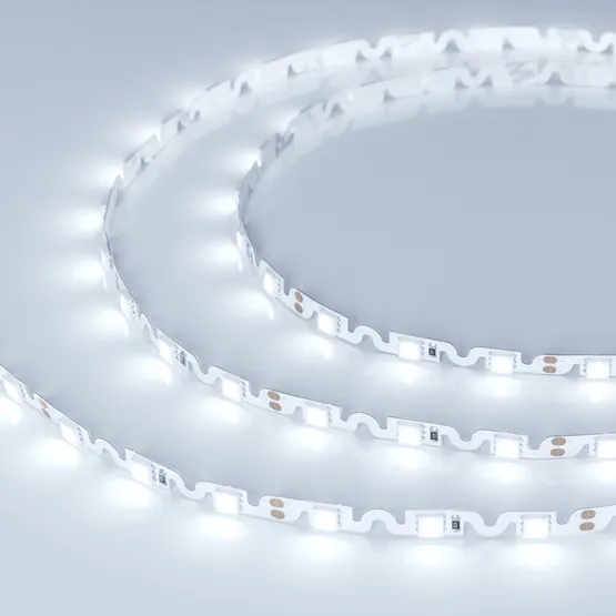 Фото #4 товара Светодиодная лента RZ 2-5000 12V Cool 8K 2x (5060, 240 LED, Wave) (Arlight, 11.5 Вт/м, IP20)