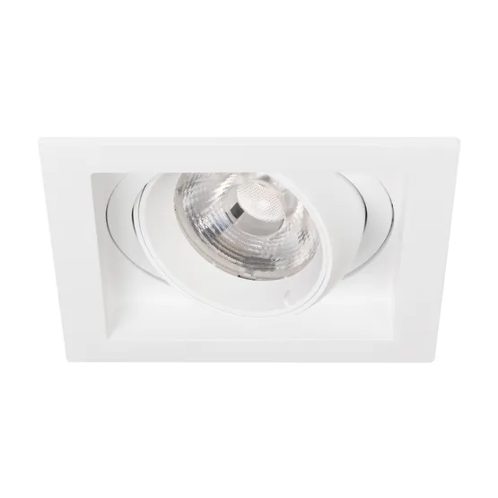 Фото #1 товара Светильник MS-VORTEX-BUILT-S117x117-20W Warm3000 (WH-WH, 40 deg, 230V) (Arlight, IP20 Металл, 5 лет)