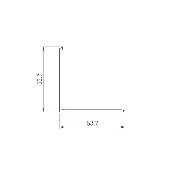 Фото #2 товара Экран KANT-H55 SQUARE OPAL (Arlight, Пластик)