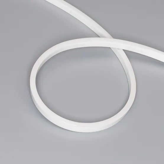 Фото #4 товара Светодиодная лента герметичная WAVE-SIDE-PU-A120-06x12mm 24V White5700 (8 W/m, IP68, 1m, wire x1) (Arlight, Вывод прямой, 3 года)
