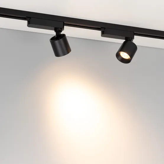 Фото #2 товара Светильник LGD-DYKE-2TR-R60-8W Warm3000 (BK, 50 deg, 230V) (Arlight, IP20 Металл, 5 лет)