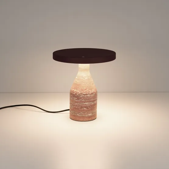 Фото #4 товара Светильник SP-CROOD-TAB-R22.5x24-7W Warm3200-MIX (RD-BRG, 140 deg, 230V) (Arlight, IP20, Травертин, 5 лет)