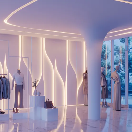 Фото #4 товара Светодиодная лента COB-X576-10mm 24V Day4000 (15 W/m, IP20, 5m) (Arlight, высок.эфф.150 лм/Вт)