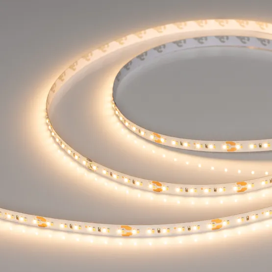 Фото #2 товара Светодиодная лента MICROLED-M240-8mm 24V White-CDW (9.6 W/m, IP20, 2216, 5m) (Arlight, Открытый)