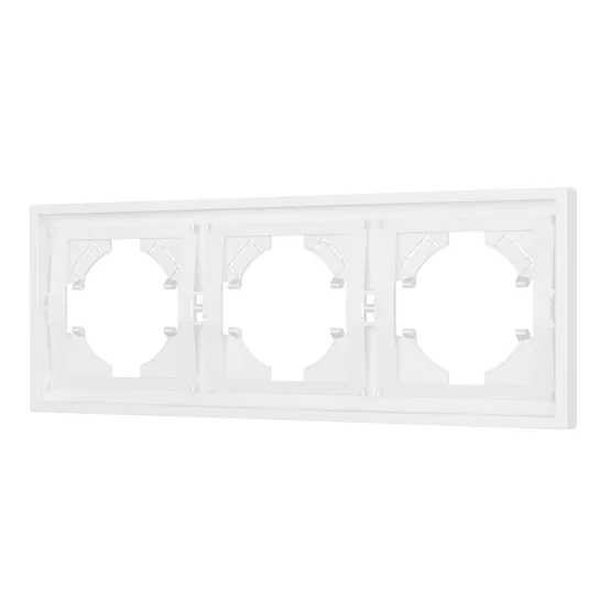 Фото #1 товара Рамка пластиковая FRM-TENDO-PL-3-WH (Arlight, -)