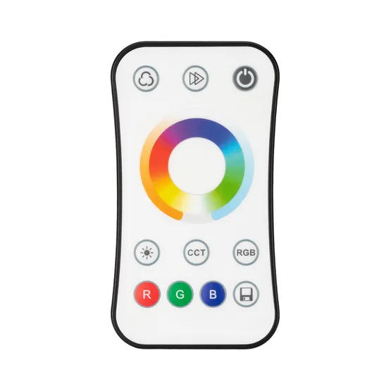Фото #2 товара INTELLIGENT ARLIGHT Пульт SMART-801-52-1G-1SC-RGB-MIX White (3V, 2.4G) (IARL, IP20 Пластик, 5 лет)
