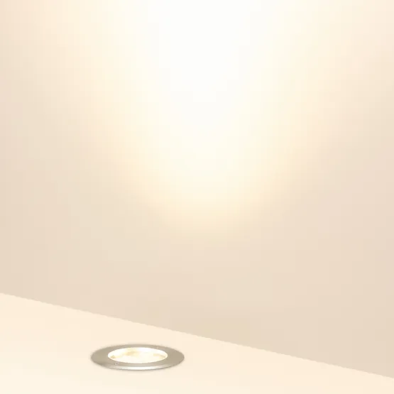 Фото #2 товара Светильник LTD-DAFNA-GROUND-R180-25W Warm3000 (SL, 45 deg, 230V) (Arlight, IP67 Металл, 5 лет)