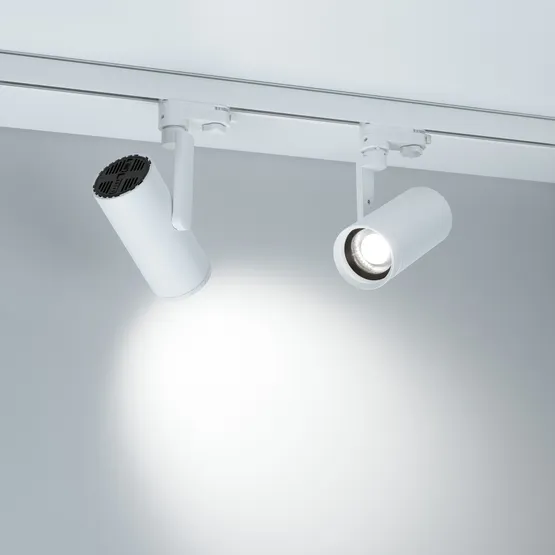 Фото #7 товара Светильник LGD-URANUS-4TR-R75-18W/25W Warm3500-MIX (WH, 20-50 deg, side holder, 230V) (Arlight, IP20 Металл, 5 лет)