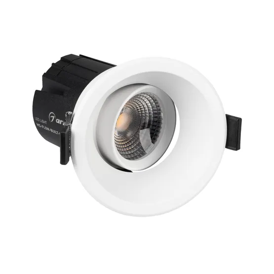 Фото #7 товара Светильник MS-FLOW-BUILT-R85-6W Day4000 (WH, 55 deg, 230V) (Arlight, IP20 Металл, 5 лет)