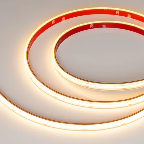 Фото #1 товара Светодиодная лента герметичная CSP-PFS-X320-10mm 24V Warm2400 (10 W/m, IP68, TWP100, 5m) (Arlight, -)