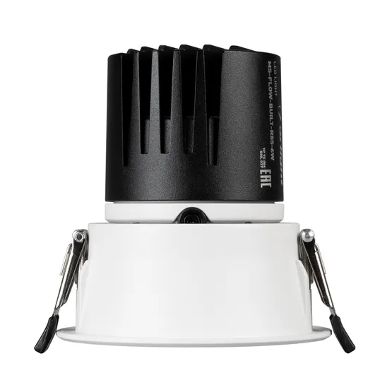 Фото #2 товара Светильник MS-FLOW-BUILT-R85-6W Day4000 (WH, 55 deg, 230V) (Arlight, IP20 Металл, 5 лет)