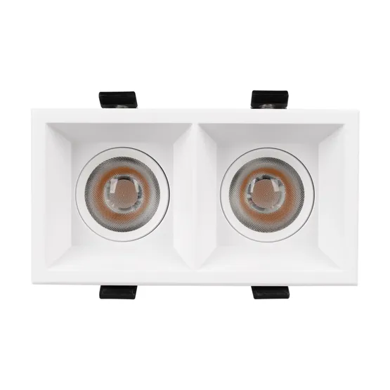 Фото #3 товара Светильник MS-FLOW-BUILT-S157x85-2x6W Warm3000 (WH, 15 deg, 230V) (Arlight, IP20 Металл, 5 лет)