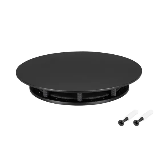 Фото #1 товара Крепление MOONLIGHT-BASE-ROUND-D18-M Black (Arlight, Металл)