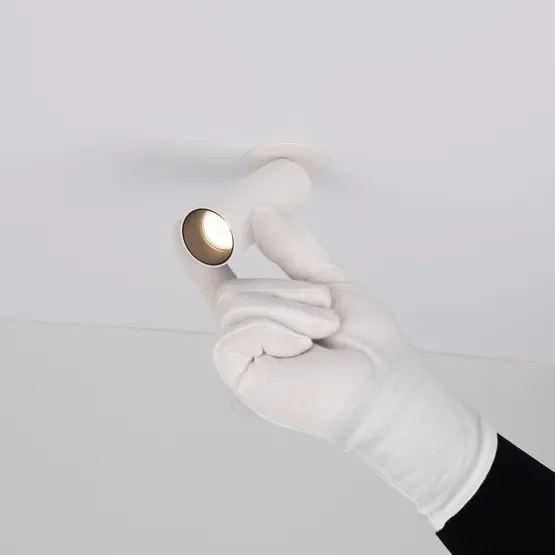 Фото #2 товара Светильник SP-NUANCE-BUILT-FLAP-R35-7W Warm3000 (WH, 36 deg, 230V) (Arlight, IP40 Металл, 5 лет)