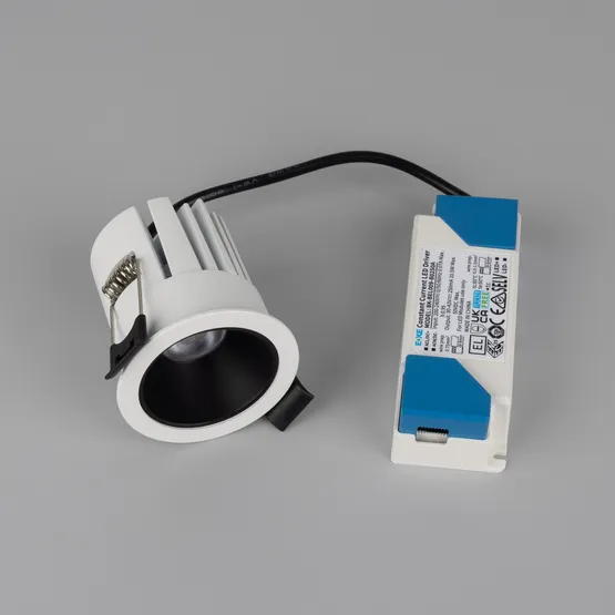 Фото #2 товара Светильник MS-ATLAS-BUILT-R58-10W Warm3000 (WH-BK, 35 deg, 230V) (Arlight, IP20 Металл, 5 лет)