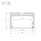 Минифото #3 товара Профиль с экраном SL-LINE-4932-2500 BLACK+OPAL (Arlight, Алюминий)