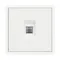 Минифото #4 товара ARL NOBE Розетка компьютерная софт-тач белый кварц SCT-MPC1-SFPL-WH (RJ-45, CAT6) (Arlight, -)