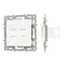 Минифото #1 товара Механизм компьютерной розетки двойной SCT-MPC2-PL-WH (RJ-45, CAT6) (Arlight, -)