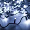 Минифото #1 товара Светодиодная гирлянда ARD-STRING-CLASSIC-10000-BLACK-100LED-MILK-FLASH White (230V, 7W) (Ardecoled, IP65)