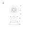 Минифото #2 товара Светильник MS-VORTEX-BUILT-R135-30W Warm3000 (BK-BK, 50 deg, 230V) (Arlight, IP20 Металл, 5 лет)