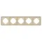 Минифото #3 товара Рамка стеклянная FRM-OMALI-GS-5-GD (Arlight, -)