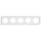 Минифото #2 товара Рамка пластиковая FRM-TENDO-PL-5-WH (Arlight, -)