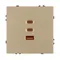 Минифото #3 товара ARL NOBE USB Розетка тип А+С+С софт-тач золотой песок SCT-MUACC-SFPL-FC-GD (65W, QC3) (Arlight, -)