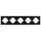 Минифото #2 товара Рамка пластиковая FRM-TENDO-PL-5-BK (Arlight, -)